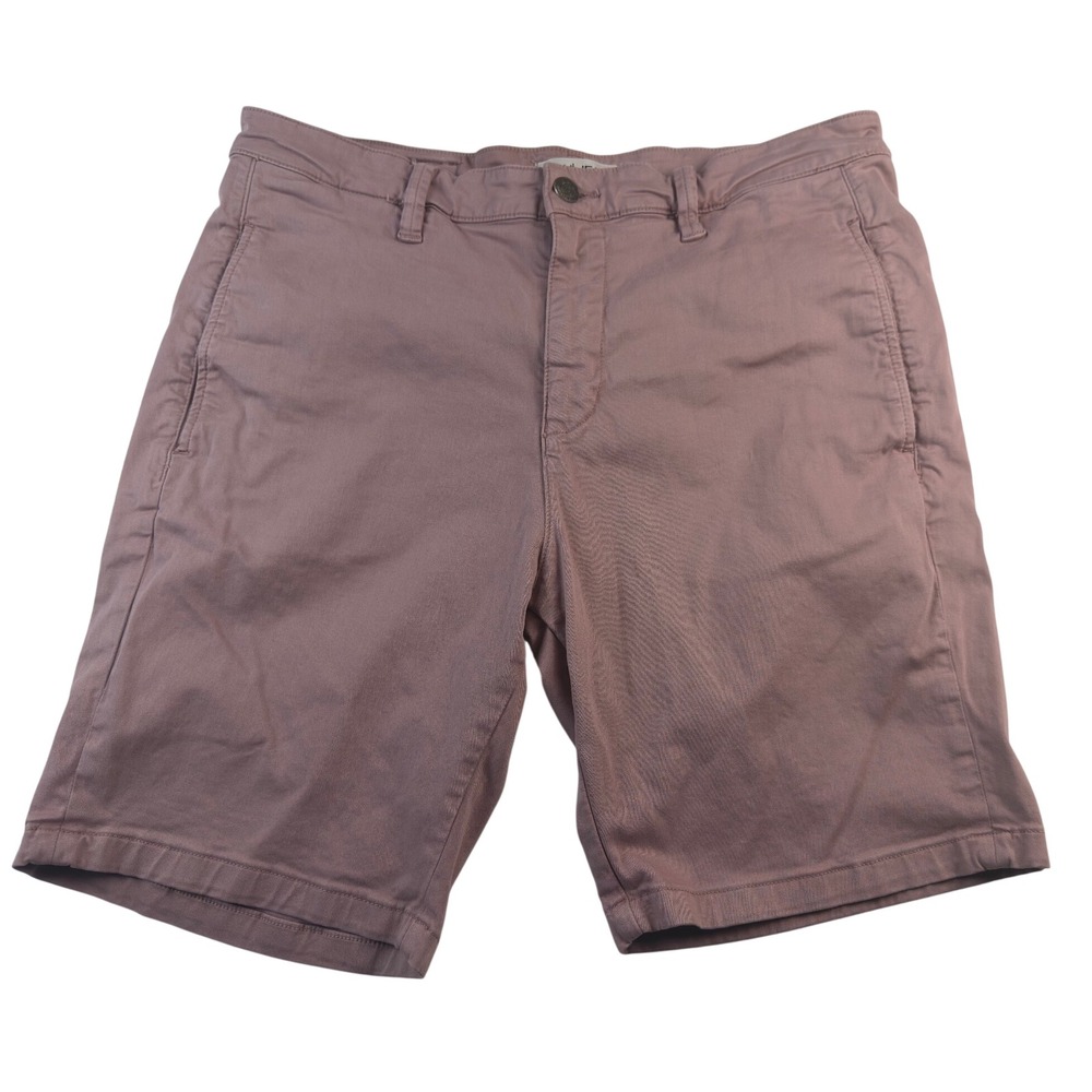 Mavi Simon Chino Shorts Mens 36 Mauve Pink Slim Fit Cotton Stretch 0429828932
